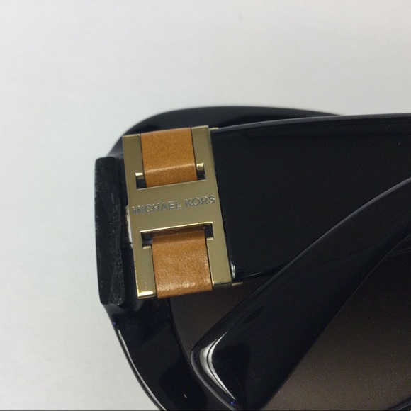 MICHAEL KORS MK2004QF PANAMA BLACK SUNGLASSES EUC - Picture 6 of 11